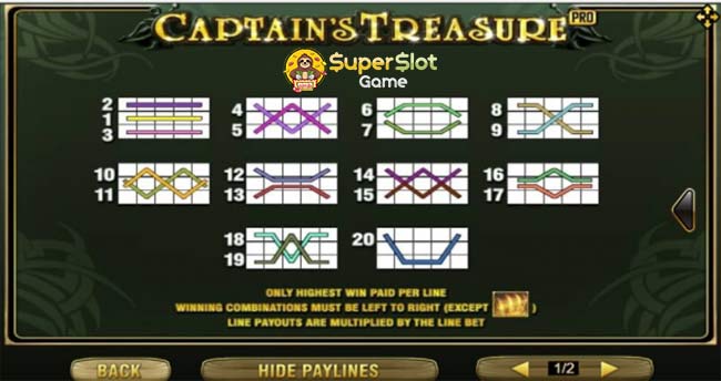 Captains Treasure PRO LINES