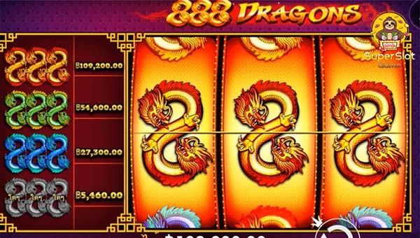 สัญลักษณ์ที่พบในเกม 888 Dragons 